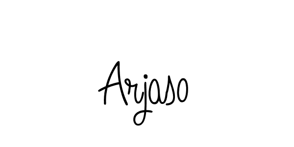 Arjaso stylish signature style. Best Handwritten Sign (Angelique-Rose-font-FFP) for my name. Handwritten Signature Collection Ideas for my name Arjaso. Arjaso signature style 5 images and pictures png