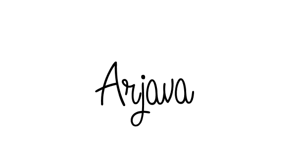 How to Draw Arjava signature style? Angelique-Rose-font-FFP is a latest design signature styles for name Arjava. Arjava signature style 5 images and pictures png