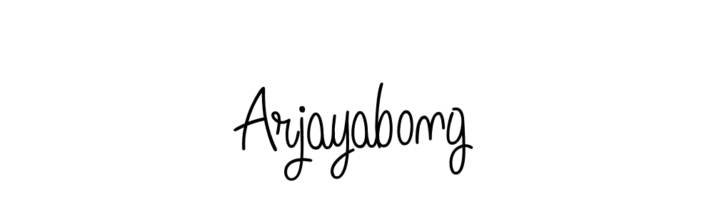 Here are the top 10 professional signature styles for the name Arjayabong. These are the best autograph styles you can use for your name. Arjayabong signature style 5 images and pictures png