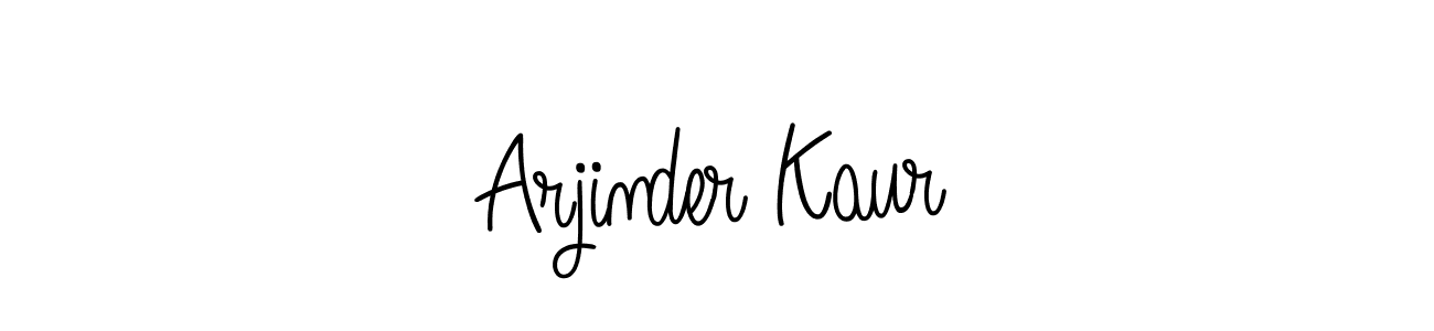 Here are the top 10 professional signature styles for the name Arjinder Kaur. These are the best autograph styles you can use for your name. Arjinder Kaur signature style 5 images and pictures png