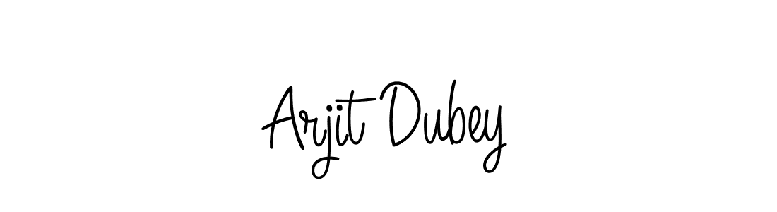 Design your own signature with our free online signature maker. With this signature software, you can create a handwritten (Angelique-Rose-font-FFP) signature for name Arjit Dubey. Arjit Dubey signature style 5 images and pictures png