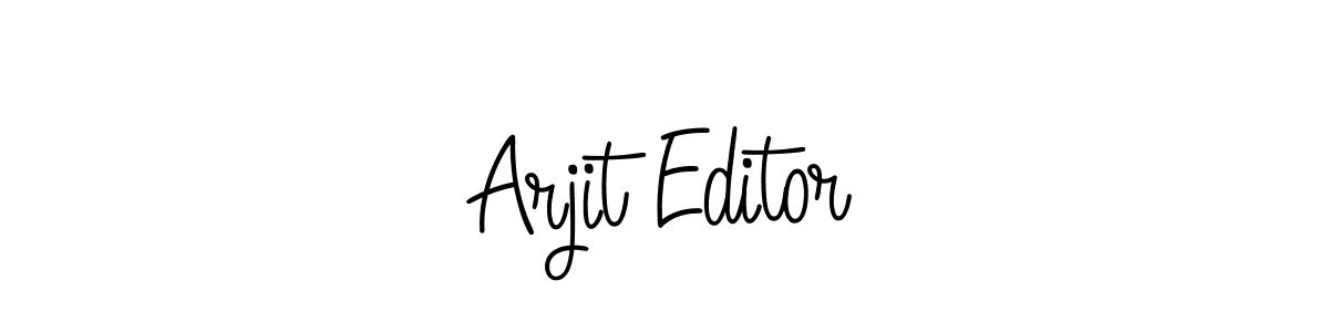 Here are the top 10 professional signature styles for the name Arjit Editor. These are the best autograph styles you can use for your name. Arjit Editor signature style 5 images and pictures png