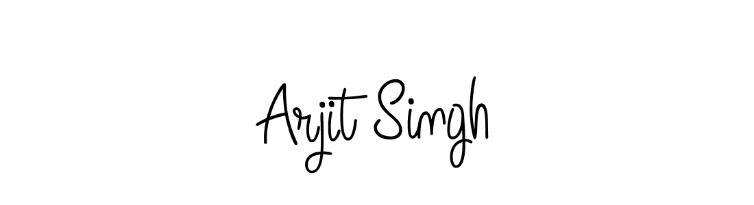 How to Draw Arjit Singh signature style? Angelique-Rose-font-FFP is a latest design signature styles for name Arjit Singh. Arjit Singh signature style 5 images and pictures png