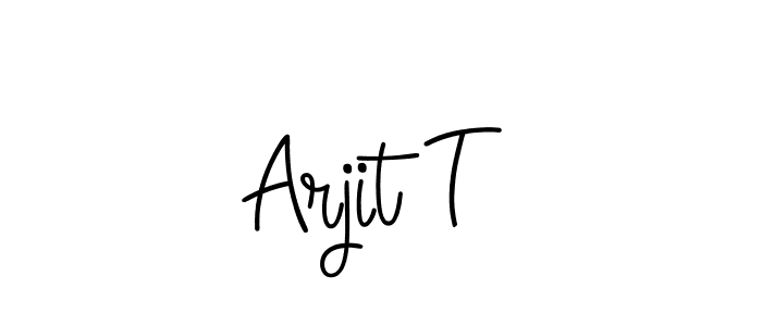 Make a short Arjit T signature style. Manage your documents anywhere anytime using Angelique-Rose-font-FFP. Create and add eSignatures, submit forms, share and send files easily. Arjit T signature style 5 images and pictures png