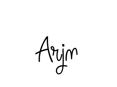 Arjn stylish signature style. Best Handwritten Sign (Angelique-Rose-font-FFP) for my name. Handwritten Signature Collection Ideas for my name Arjn. Arjn signature style 5 images and pictures png