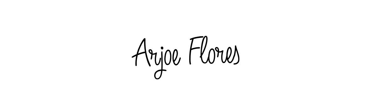 Make a beautiful signature design for name Arjoe Flores. Use this online signature maker to create a handwritten signature for free. Arjoe Flores signature style 5 images and pictures png