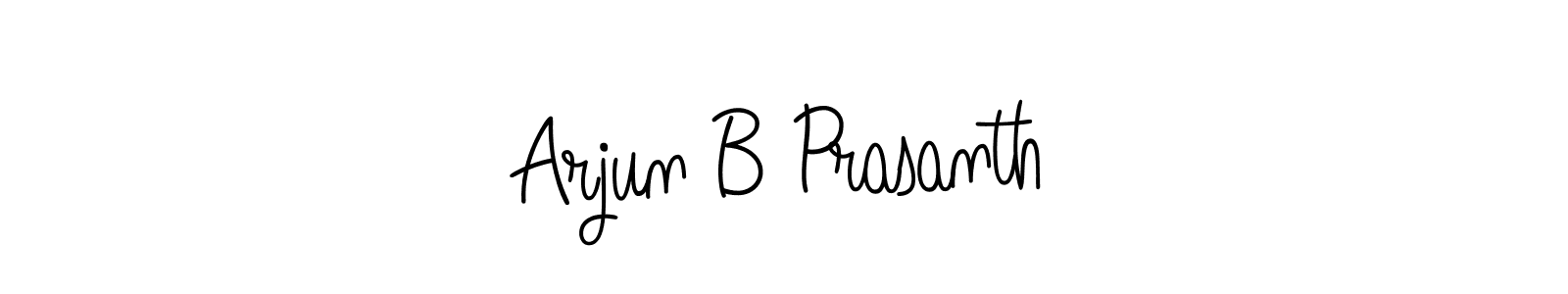 Create a beautiful signature design for name Arjun B Prasanth. With this signature (Angelique-Rose-font-FFP) fonts, you can make a handwritten signature for free. Arjun B Prasanth signature style 5 images and pictures png