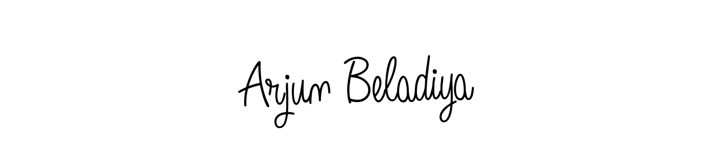Best and Professional Signature Style for Arjun Beladiya. Angelique-Rose-font-FFP Best Signature Style Collection. Arjun Beladiya signature style 5 images and pictures png