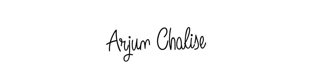 How to Draw Arjun Chalise signature style? Angelique-Rose-font-FFP is a latest design signature styles for name Arjun Chalise. Arjun Chalise signature style 5 images and pictures png