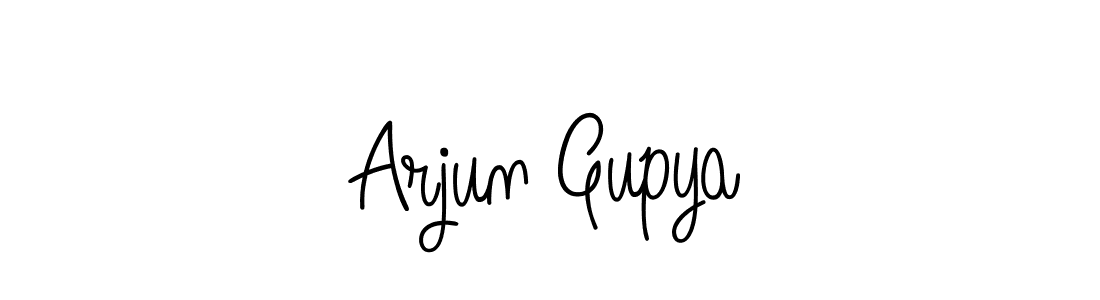 Once you've used our free online signature maker to create your best signature Angelique-Rose-font-FFP style, it's time to enjoy all of the benefits that Arjun Gupya name signing documents. Arjun Gupya signature style 5 images and pictures png