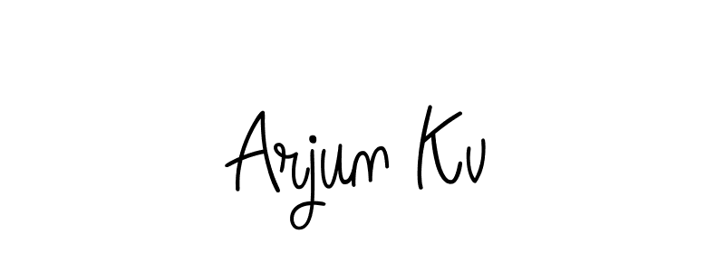 if you are searching for the best signature style for your name Arjun Kv. so please give up your signature search. here we have designed multiple signature styles  using Angelique-Rose-font-FFP. Arjun Kv signature style 5 images and pictures png