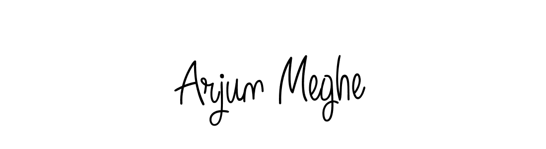 if you are searching for the best signature style for your name Arjun Meghe. so please give up your signature search. here we have designed multiple signature styles  using Angelique-Rose-font-FFP. Arjun Meghe signature style 5 images and pictures png