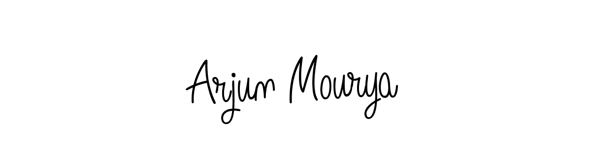 Check out images of Autograph of Arjun Mourya name. Actor Arjun Mourya Signature Style. Angelique-Rose-font-FFP is a professional sign style online. Arjun Mourya signature style 5 images and pictures png