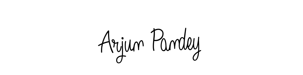 Also we have Arjun Pandey name is the best signature style. Create professional handwritten signature collection using Angelique-Rose-font-FFP autograph style. Arjun Pandey signature style 5 images and pictures png