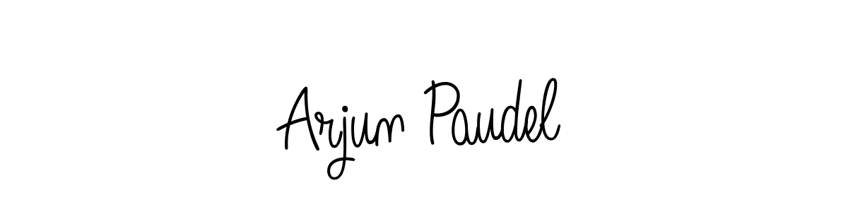 Here are the top 10 professional signature styles for the name Arjun Paudel. These are the best autograph styles you can use for your name. Arjun Paudel signature style 5 images and pictures png