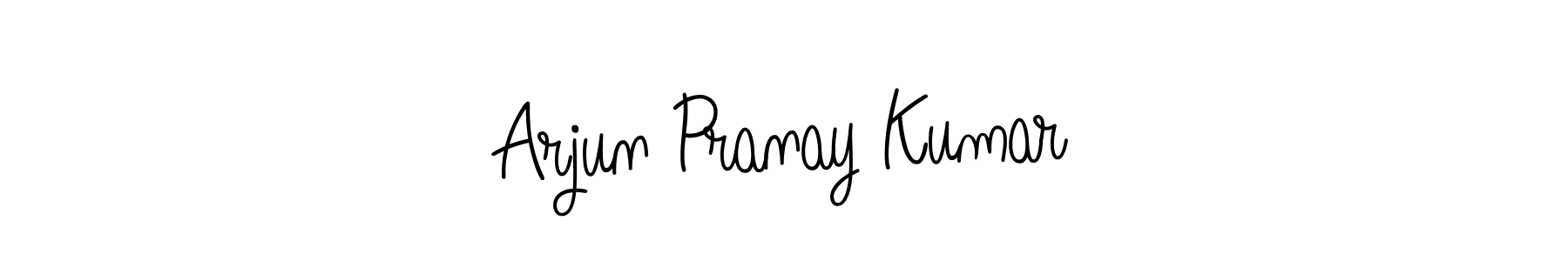 Also we have Arjun Pranay Kumar name is the best signature style. Create professional handwritten signature collection using Angelique-Rose-font-FFP autograph style. Arjun Pranay Kumar signature style 5 images and pictures png
