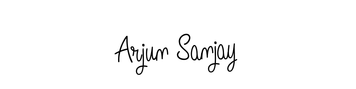 Once you've used our free online signature maker to create your best signature Angelique-Rose-font-FFP style, it's time to enjoy all of the benefits that Arjun Sanjay name signing documents. Arjun Sanjay signature style 5 images and pictures png