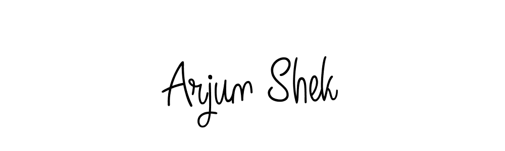Best and Professional Signature Style for Arjun Shek. Angelique-Rose-font-FFP Best Signature Style Collection. Arjun Shek signature style 5 images and pictures png