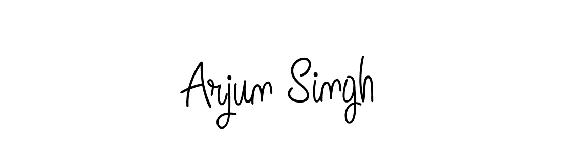 Make a beautiful signature design for name Arjun Singh. With this signature (Angelique-Rose-font-FFP) style, you can create a handwritten signature for free. Arjun Singh signature style 5 images and pictures png