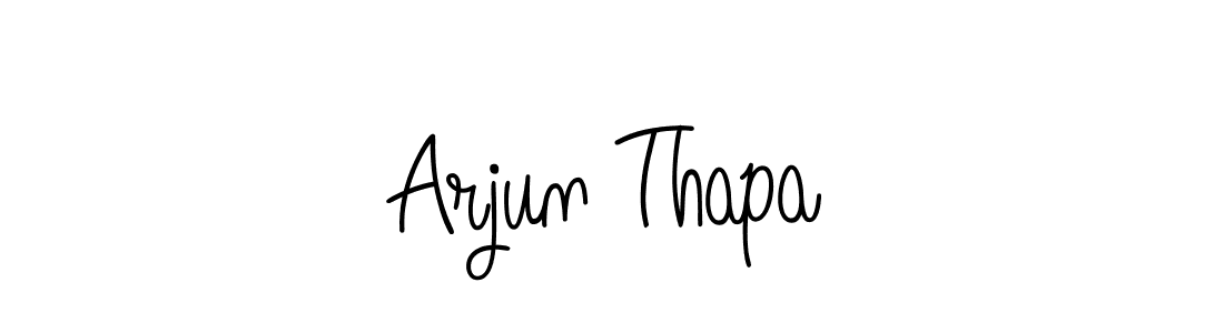 How to make Arjun Thapa signature? Angelique-Rose-font-FFP is a professional autograph style. Create handwritten signature for Arjun Thapa name. Arjun Thapa signature style 5 images and pictures png