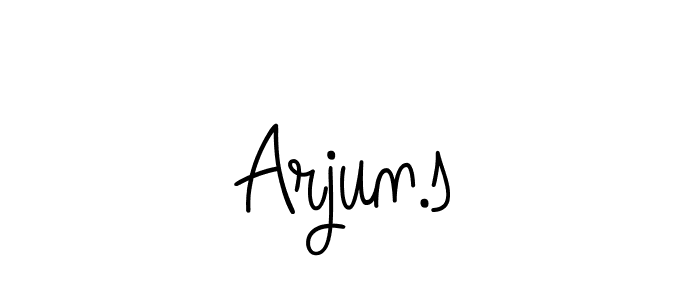 How to make Arjun.s signature? Angelique-Rose-font-FFP is a professional autograph style. Create handwritten signature for Arjun.s name. Arjun.s signature style 5 images and pictures png
