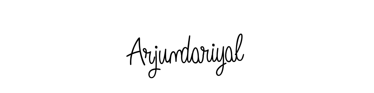 You can use this online signature creator to create a handwritten signature for the name Arjundariyal. This is the best online autograph maker. Arjundariyal signature style 5 images and pictures png