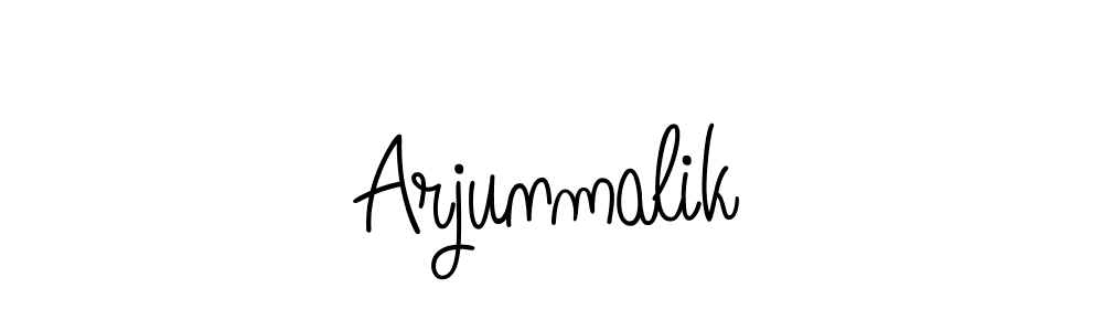 Create a beautiful signature design for name Arjunmalik. With this signature (Angelique-Rose-font-FFP) fonts, you can make a handwritten signature for free. Arjunmalik signature style 5 images and pictures png