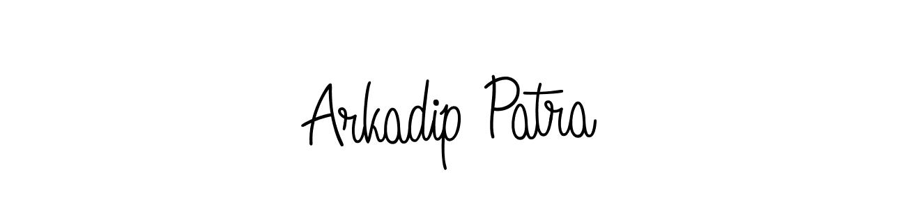 Make a short Arkadip Patra signature style. Manage your documents anywhere anytime using Angelique-Rose-font-FFP. Create and add eSignatures, submit forms, share and send files easily. Arkadip Patra signature style 5 images and pictures png