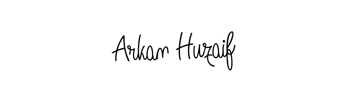 How to make Arkan Huzaif signature? Angelique-Rose-font-FFP is a professional autograph style. Create handwritten signature for Arkan Huzaif name. Arkan Huzaif signature style 5 images and pictures png