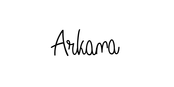 How to Draw Arkana signature style? Angelique-Rose-font-FFP is a latest design signature styles for name Arkana. Arkana signature style 5 images and pictures png