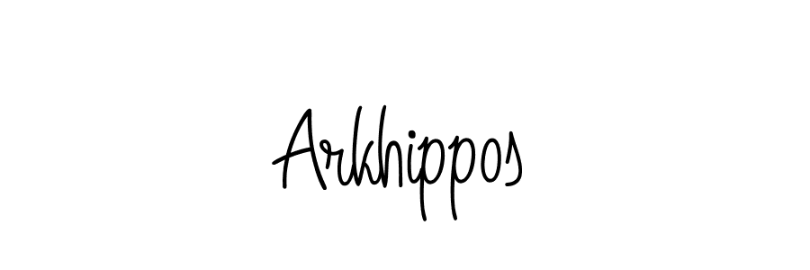 if you are searching for the best signature style for your name Arkhippos. so please give up your signature search. here we have designed multiple signature styles  using Angelique-Rose-font-FFP. Arkhippos signature style 5 images and pictures png