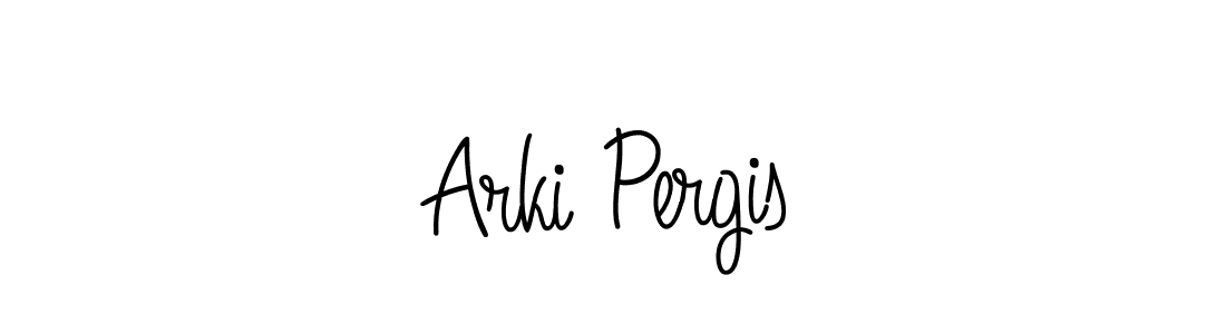 You can use this online signature creator to create a handwritten signature for the name Arki Pergis. This is the best online autograph maker. Arki Pergis signature style 5 images and pictures png
