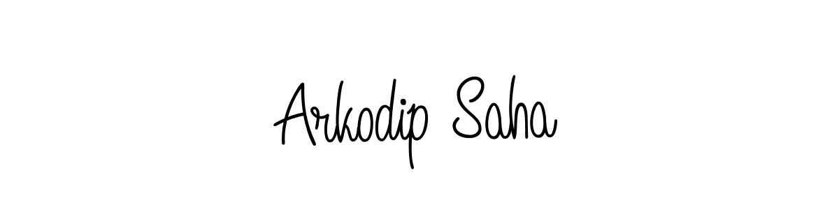 You can use this online signature creator to create a handwritten signature for the name Arkodip Saha. This is the best online autograph maker. Arkodip Saha signature style 5 images and pictures png