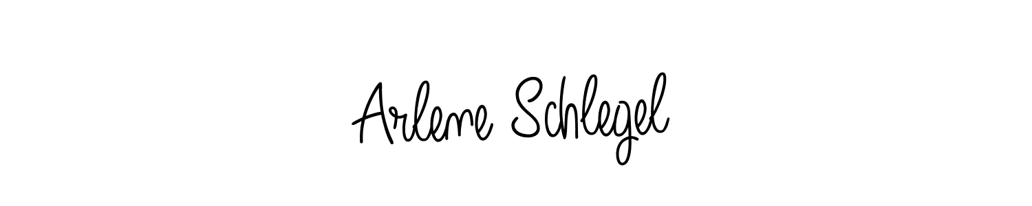 Angelique-Rose-font-FFP is a professional signature style that is perfect for those who want to add a touch of class to their signature. It is also a great choice for those who want to make their signature more unique. Get Arlene Schlegel name to fancy signature for free. Arlene Schlegel signature style 5 images and pictures png