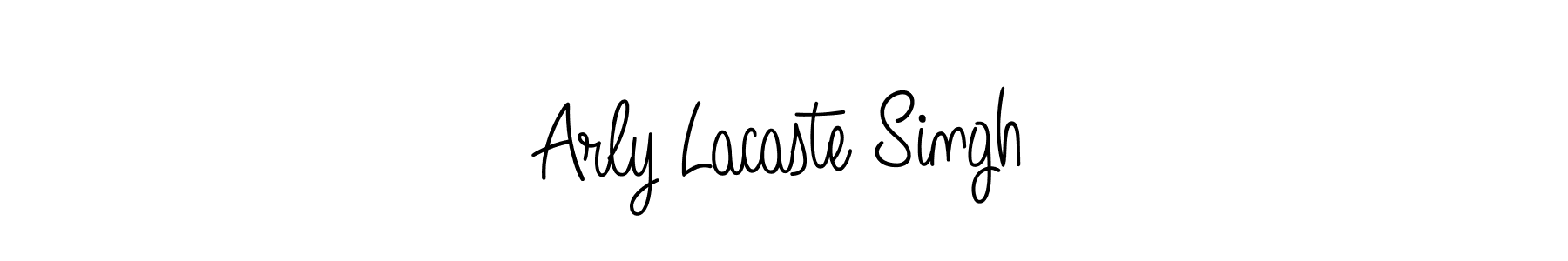 How to make Arly Lacaste Singh signature? Angelique-Rose-font-FFP is a professional autograph style. Create handwritten signature for Arly Lacaste Singh name. Arly Lacaste Singh signature style 5 images and pictures png