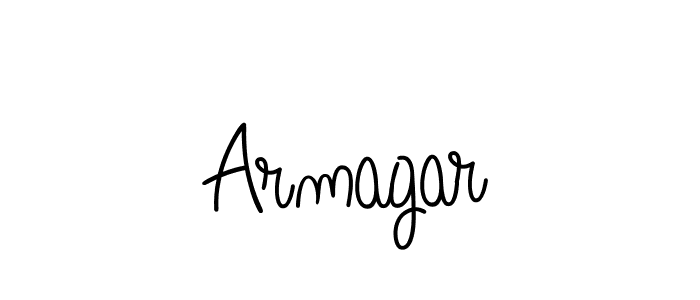 Use a signature maker to create a handwritten signature online. With this signature software, you can design (Angelique-Rose-font-FFP) your own signature for name Armagar. Armagar signature style 5 images and pictures png