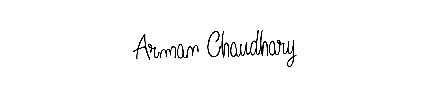 You can use this online signature creator to create a handwritten signature for the name Arman Chaudhary. This is the best online autograph maker. Arman Chaudhary signature style 5 images and pictures png