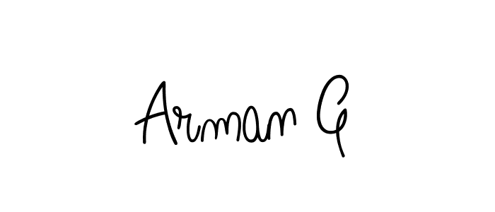 Here are the top 10 professional signature styles for the name Arman G. These are the best autograph styles you can use for your name. Arman G signature style 5 images and pictures png