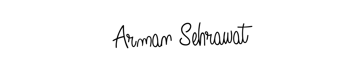 Create a beautiful signature design for name Arman Sehrawat. With this signature (Angelique-Rose-font-FFP) fonts, you can make a handwritten signature for free. Arman Sehrawat signature style 5 images and pictures png