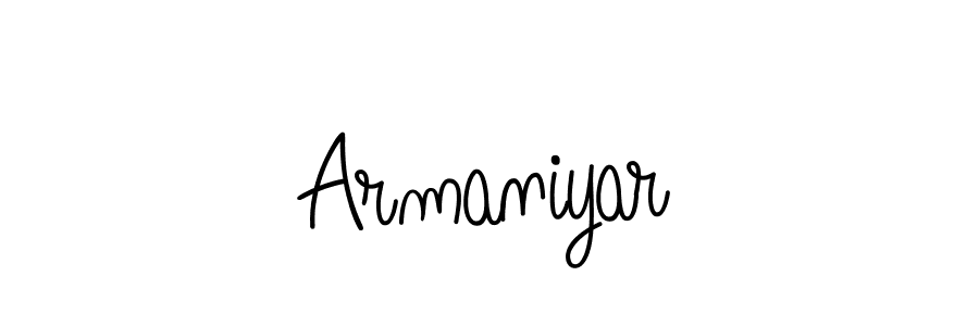 Angelique-Rose-font-FFP is a professional signature style that is perfect for those who want to add a touch of class to their signature. It is also a great choice for those who want to make their signature more unique. Get Armaniyar name to fancy signature for free. Armaniyar signature style 5 images and pictures png