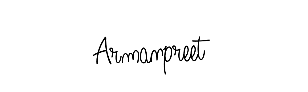 How to make Armanpreet name signature. Use Angelique-Rose-font-FFP style for creating short signs online. This is the latest handwritten sign. Armanpreet signature style 5 images and pictures png