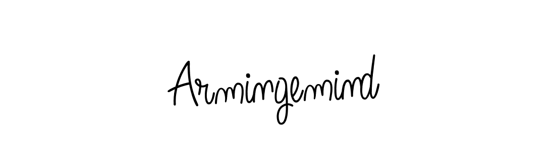 Armingemind stylish signature style. Best Handwritten Sign (Angelique-Rose-font-FFP) for my name. Handwritten Signature Collection Ideas for my name Armingemind. Armingemind signature style 5 images and pictures png