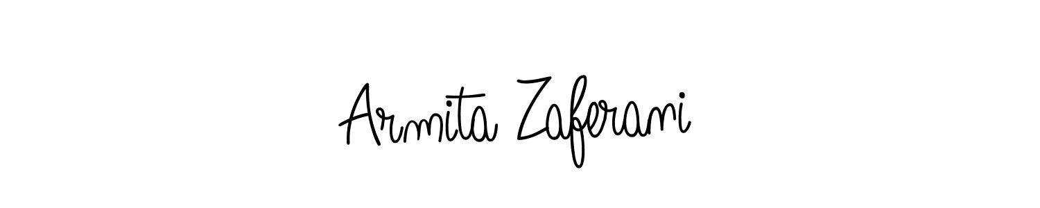 Also we have Armita Zaferani name is the best signature style. Create professional handwritten signature collection using Angelique-Rose-font-FFP autograph style. Armita Zaferani signature style 5 images and pictures png