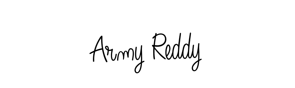 if you are searching for the best signature style for your name Army Reddy. so please give up your signature search. here we have designed multiple signature styles  using Angelique-Rose-font-FFP. Army Reddy signature style 5 images and pictures png