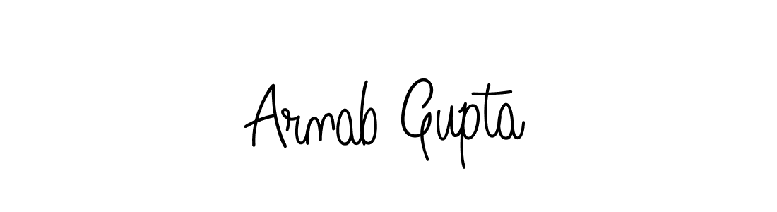 if you are searching for the best signature style for your name Arnab Gupta. so please give up your signature search. here we have designed multiple signature styles  using Angelique-Rose-font-FFP. Arnab Gupta signature style 5 images and pictures png