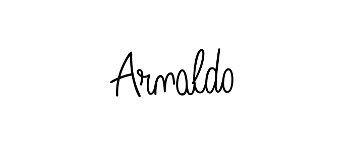 Create a beautiful signature design for name Arnaldo. With this signature (Angelique-Rose-font-FFP) fonts, you can make a handwritten signature for free. Arnaldo signature style 5 images and pictures png