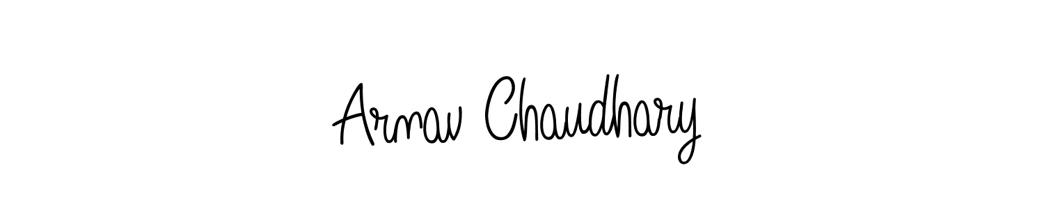 It looks lik you need a new signature style for name Arnav Chaudhary. Design unique handwritten (Angelique-Rose-font-FFP) signature with our free signature maker in just a few clicks. Arnav Chaudhary signature style 5 images and pictures png