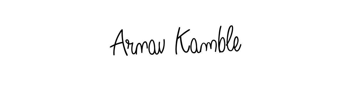 This is the best signature style for the Arnav Kamble name. Also you like these signature font (Angelique-Rose-font-FFP). Mix name signature. Arnav Kamble signature style 5 images and pictures png