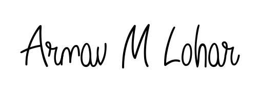 You can use this online signature creator to create a handwritten signature for the name Arnav M Lohar. This is the best online autograph maker. Arnav M Lohar signature style 5 images and pictures png