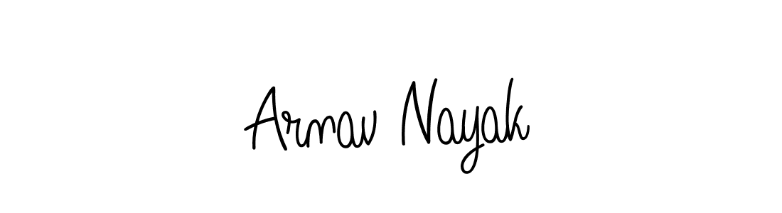 Angelique-Rose-font-FFP is a professional signature style that is perfect for those who want to add a touch of class to their signature. It is also a great choice for those who want to make their signature more unique. Get Arnav Nayak name to fancy signature for free. Arnav Nayak signature style 5 images and pictures png